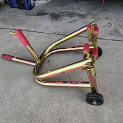 Pitbull Front Hybrid Dual Lift Motorcycle Stand