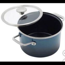 Title Merten & Storck Steel Core Enameled 3.9QT Stockpot with Lid
