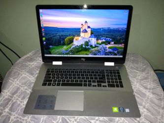 Dell laptop built in alexa intel i7 ssd hardrive biometrics Nvidia graphics