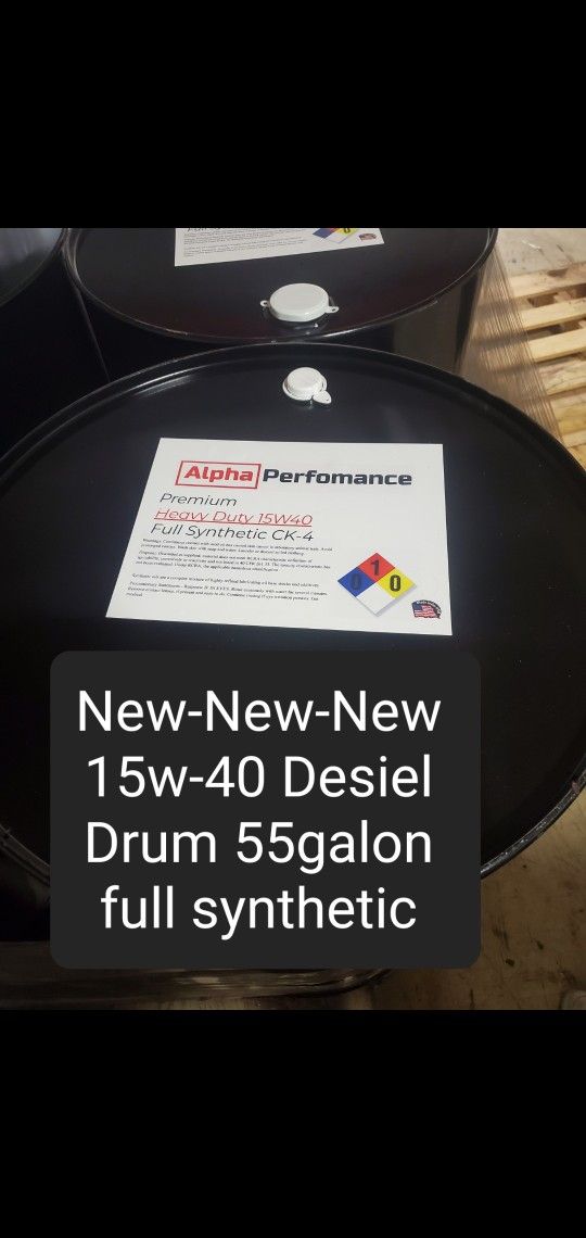 Special Price Synthetic 15w40 Desil Drums 55galon High Quality