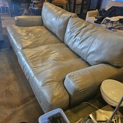 Leather Comfy Couch And Love Seat