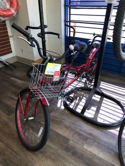 10029 Sun Red Biscayne Cb 26” Tandem 2 person Bike 941830