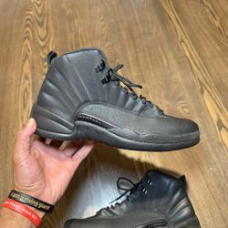 Air Jordan 12 Retro Winterized 'Triple Black'