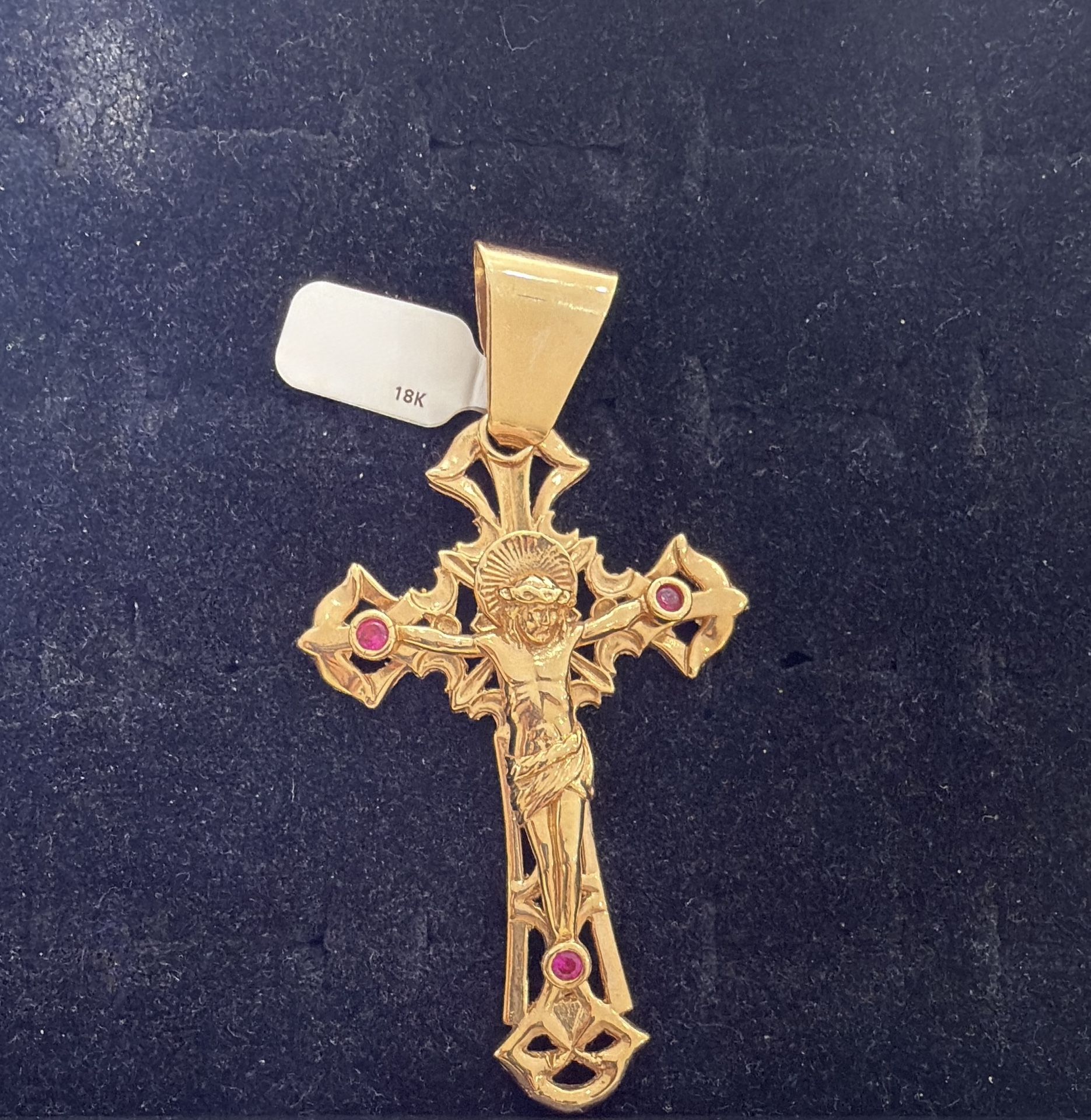 18K Cross Pendant