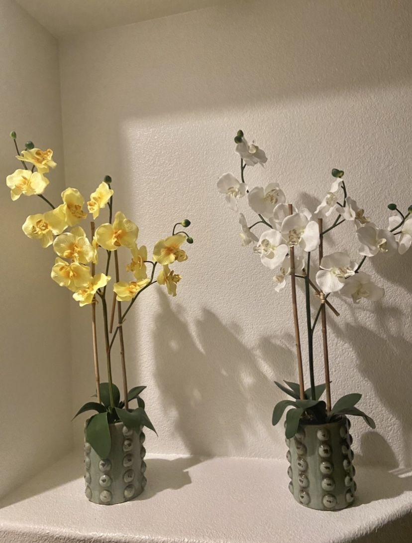 2 Beautiful Fake Plants For $28