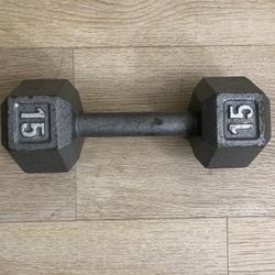15 Lb Dumbbell 