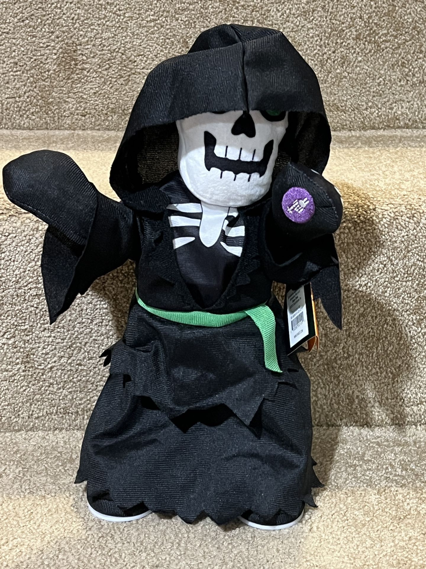 Hyde & eek Target Halloween Animated Dancing Skeleton Grim Reaper New