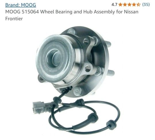 Wheel Bearing and Hub Assembly for Nissan Frontier