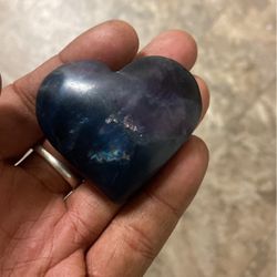 Rainbow, Fluorite Heart