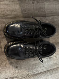 Dr Martins Leather Platform