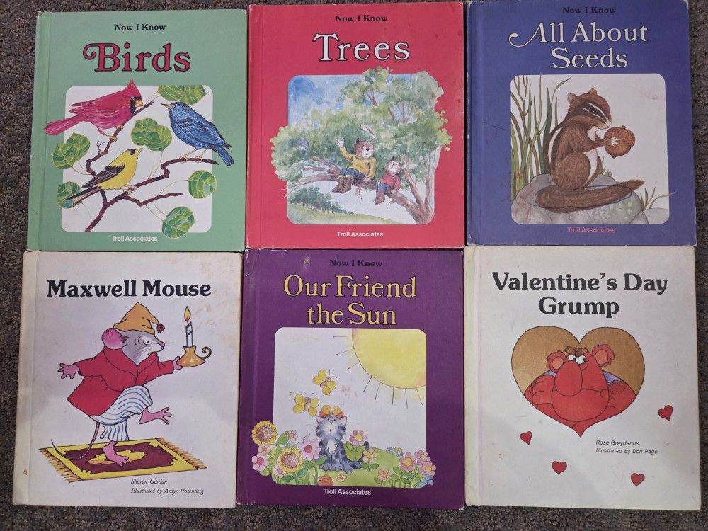 Vintage 1980s I Can Read Books