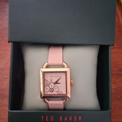 TED BAKER FLORAL  PINK WATCH