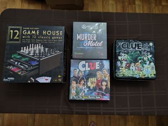 Board Game Lot – Clue, Game House, Murder Mystery