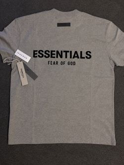 Fear of God Essentials Grey T-Shirt