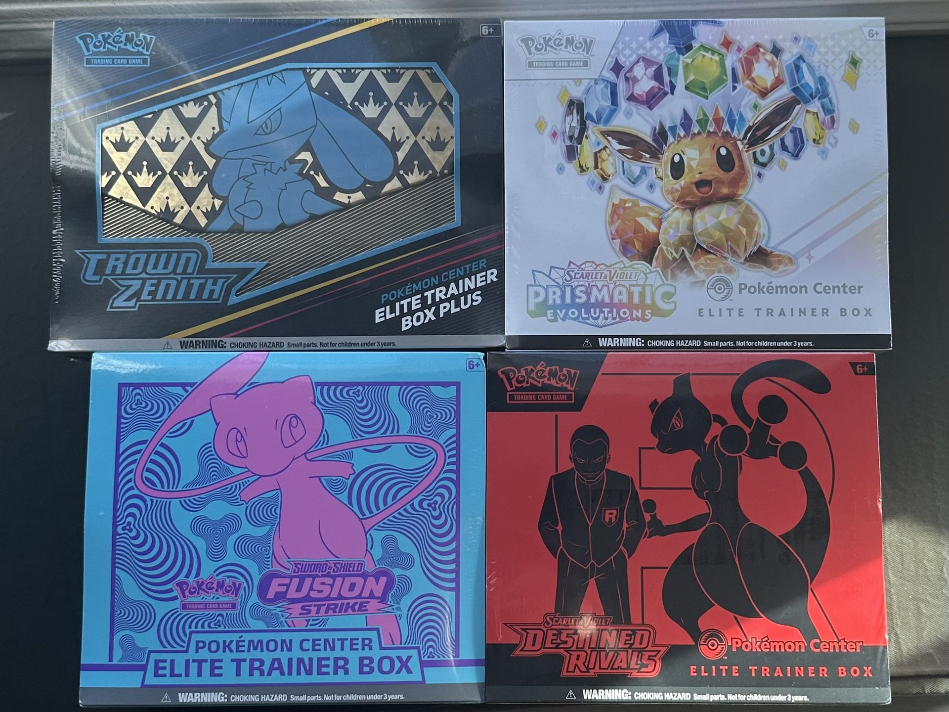 Pokémon Center ETB’s