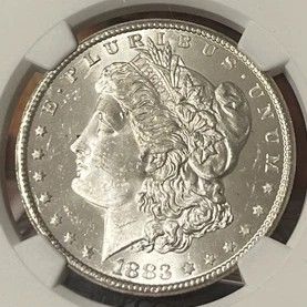 1883CC MORGAN SIL DOLLAR BEAUTY