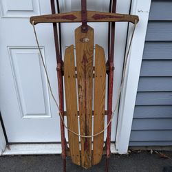 1940’s 47H Flexible Flyer Wood Snow Sled
