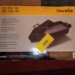 Char-Broil Tabletop Portable Gas Grill 190 w/ Folding Legs 
