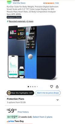 RunStar Digital Smart Scale