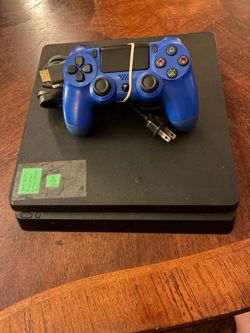 PS4 Console with cords as-is bad disc drive