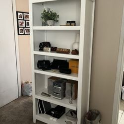 White Bookshelf