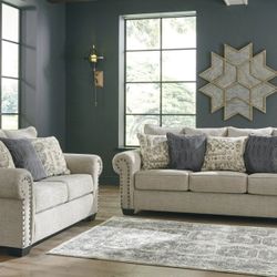 Zarina Jute Living Room Set

