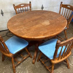 Table And Four Chairs