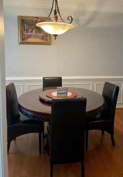 Round Dining Table For 6-8