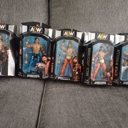 AEW UNMATCHED WRESTLING FIGURES 