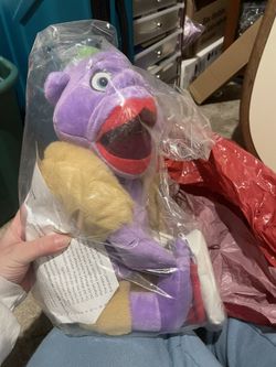 Rare Jeff Dunham Peanut Doll with RED shoe.