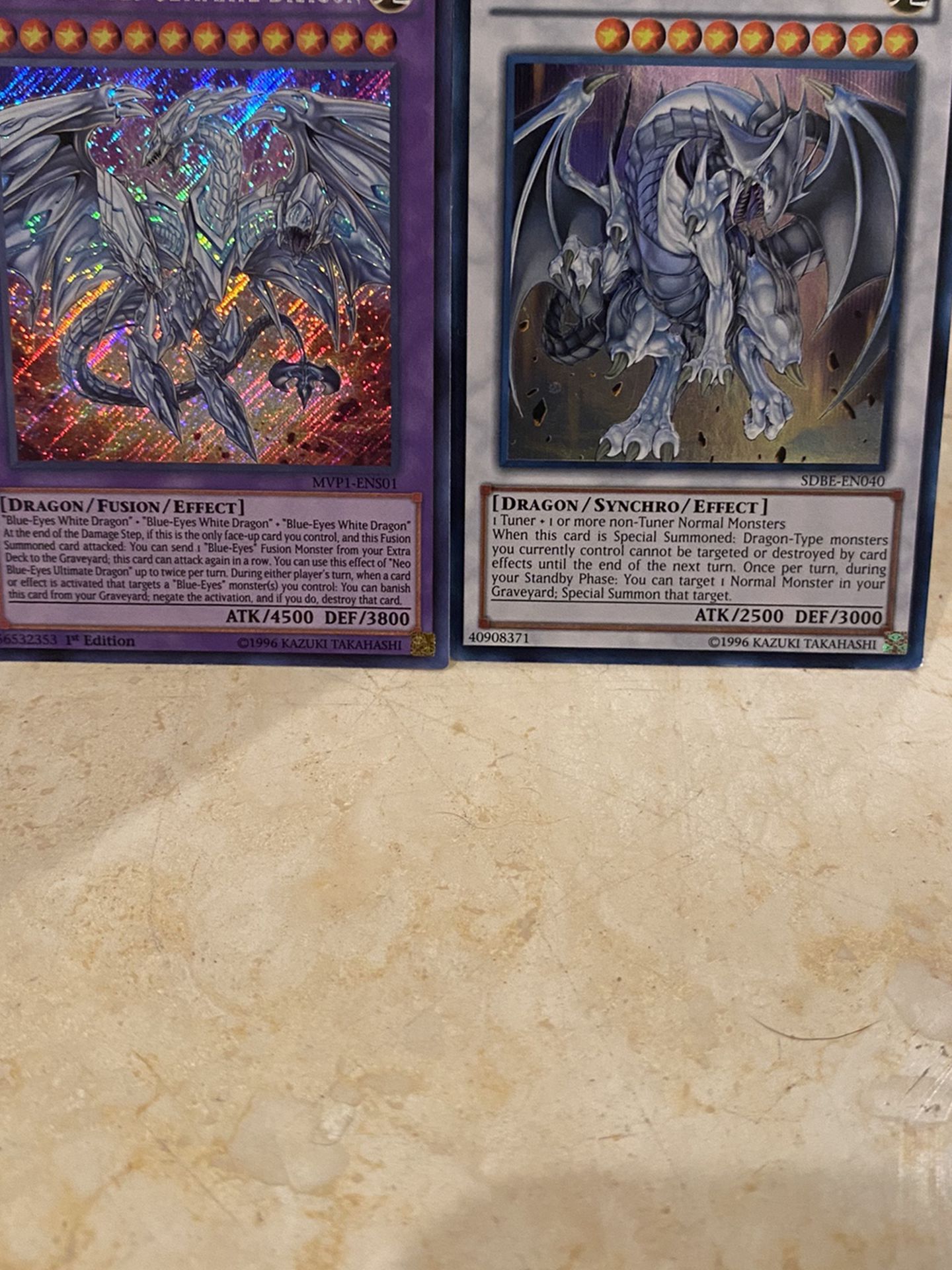 Neo Blue-Eyes Ultimate Dragon And Azure-Eyes Silver Dragon