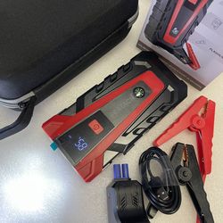 Jump Starter 3000 Amp - 12v Power Bank - Flashlight- Compass- Car Jumper