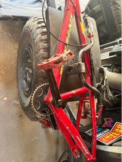 BMX race 24” Intense frame parts