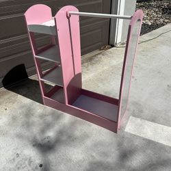 Kids Dress up Station Storage 