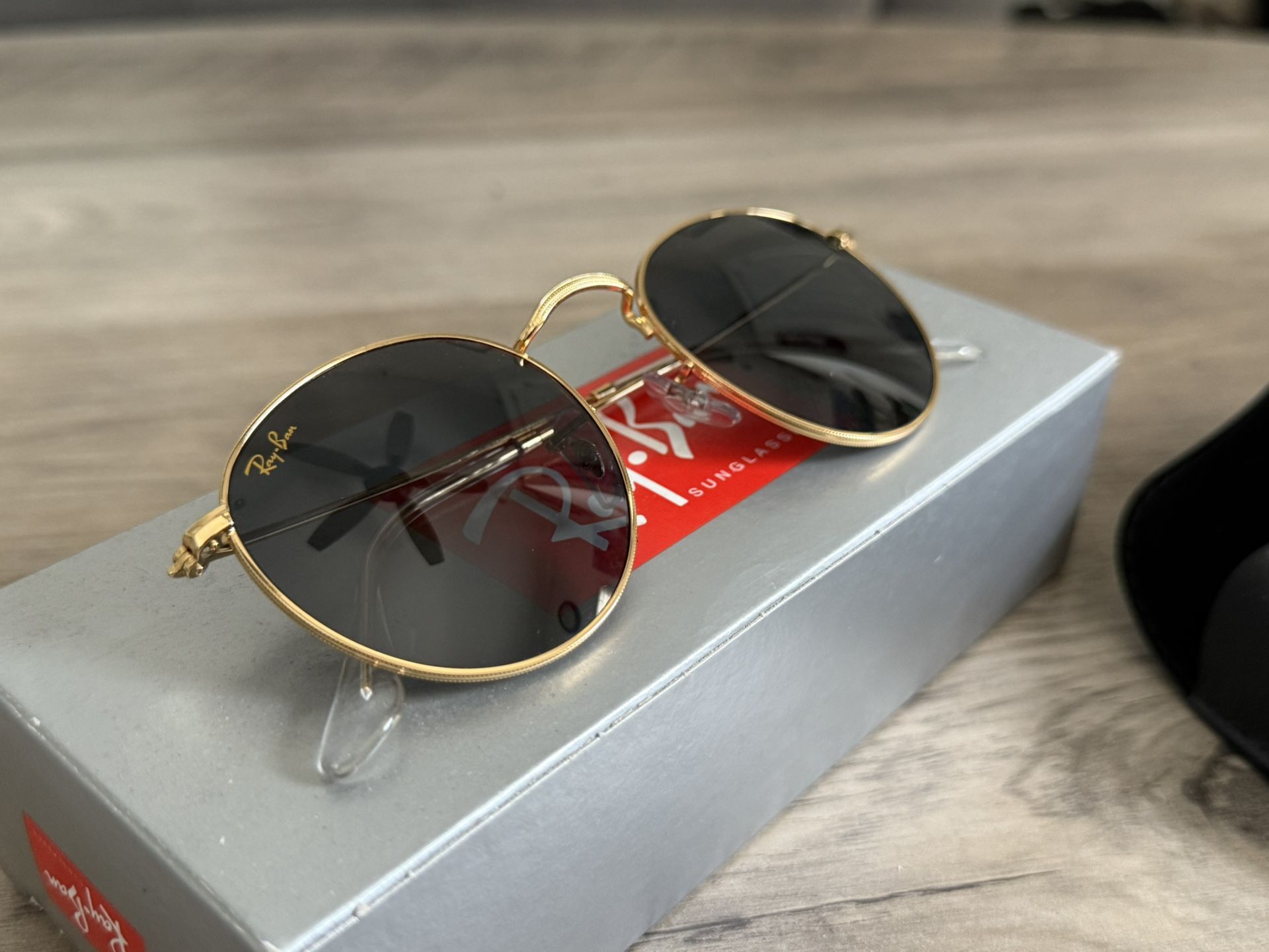 Ran Ban - Round Metal Sunglasses