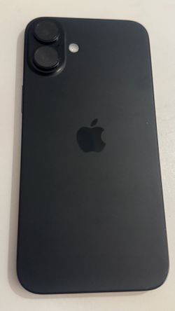 128Gb Factory Unlocked Black iPhone 16 Plus