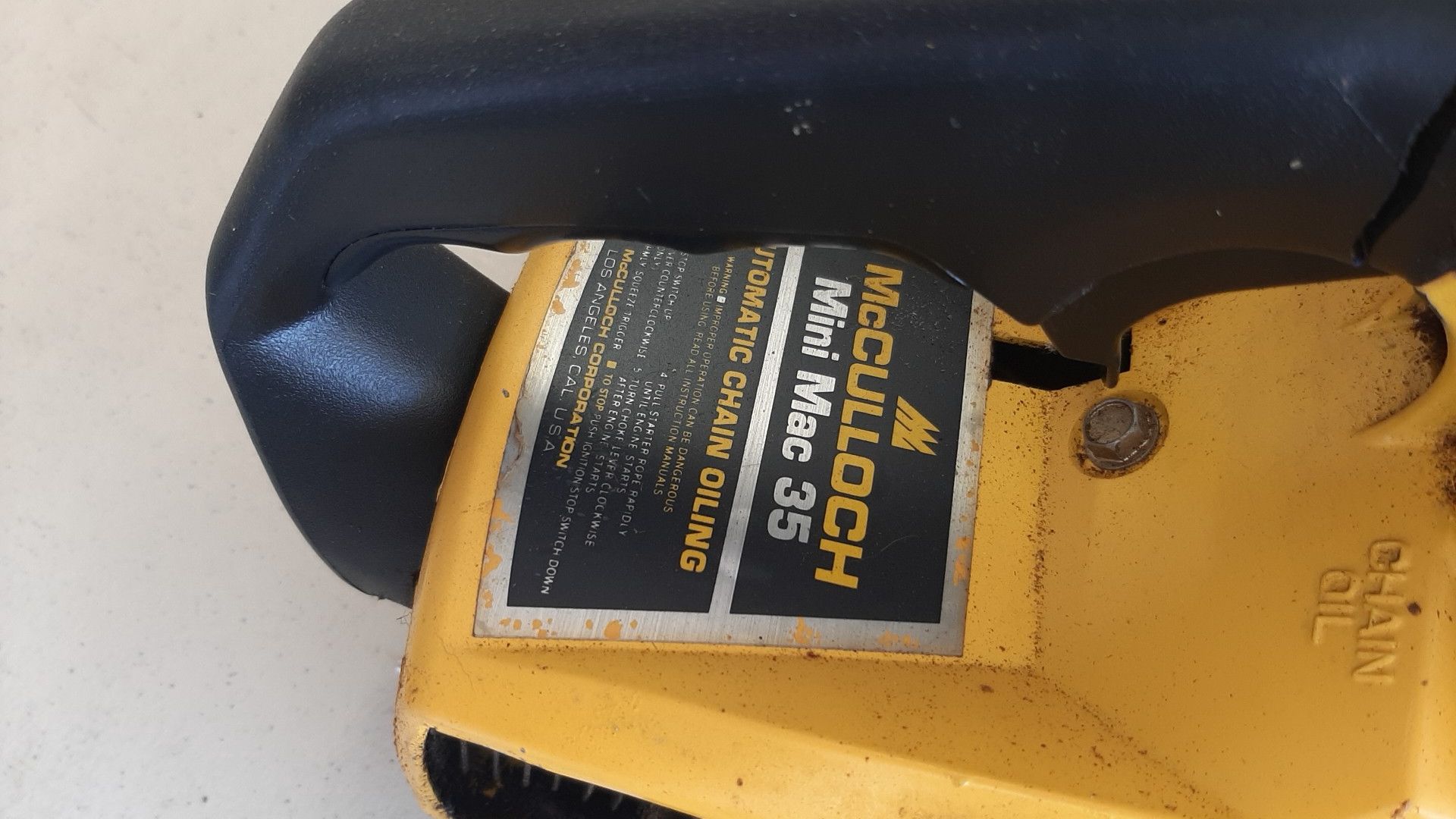 Mcculloch Mini Mac 35 Chainsaw For Sale In Avondale Az Offerup 9139