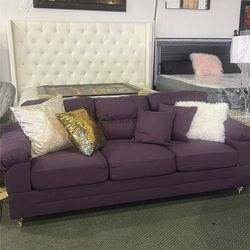 PURPLE SOFA 💜💜💜