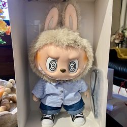 Labubu Flip With Me Vinyl Plush Doll Pop Mart The Monsters 