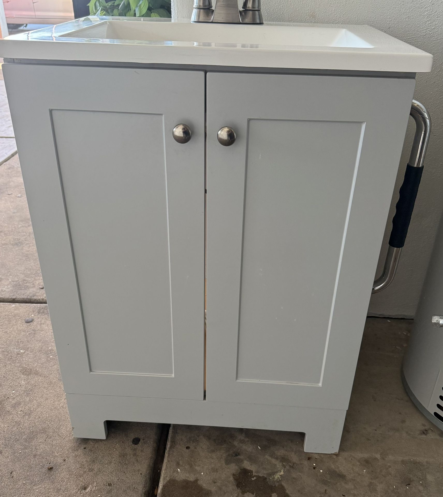 Sink Vanity 24 Inch Grey