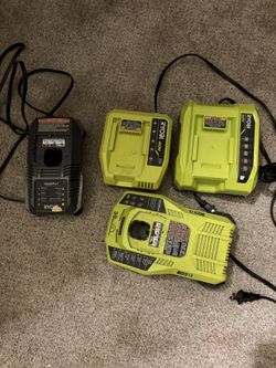 Ryobi Chargers