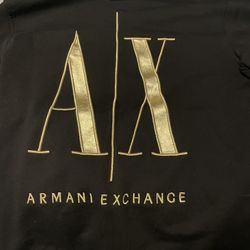 Armani Sweatshirt / Gold And Black