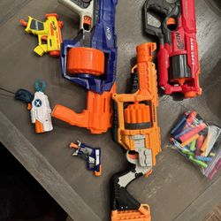 Collection of Nerf Guns 