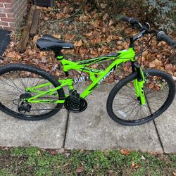 Huffy 26” Green Rock Creek Mountain Bike  