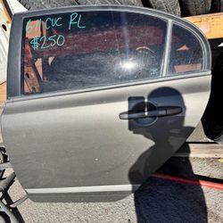 Parted Out 2006-2011 Honda civic rear left door