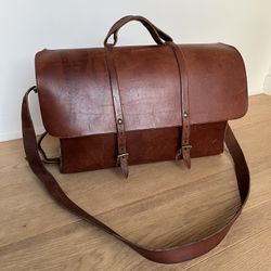 Heritage Leather Briefcase 
