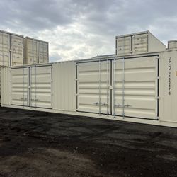 40 FOOT NEW 1-TRIP HC 2-SIDED DOOR ACCESS CONTAINER STD SHED,STORAGE,SHIPPING,CONEX