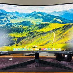 Samsung Odyssey 32” QHD 2560x1440 Resolution 165Hz Refresh Rate IN BOX LIKE NEW