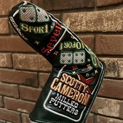 Scotty Cameron 2014 Las Vegas High Roller Putter Cover Rare Limited