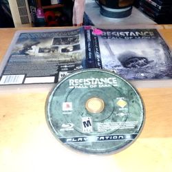 PS3 Game Resistance Fall Of Man 